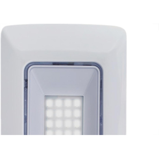 Luminaria Emergencia 4X2 1W Leds 6500K Bivolt