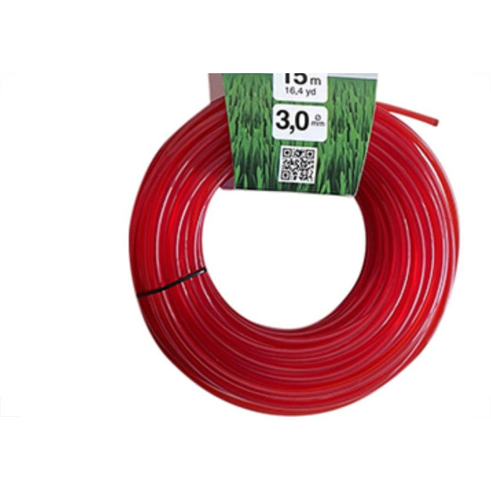 Fio Nylon 1,8Mm/15Mt Red Vrm Ekilon