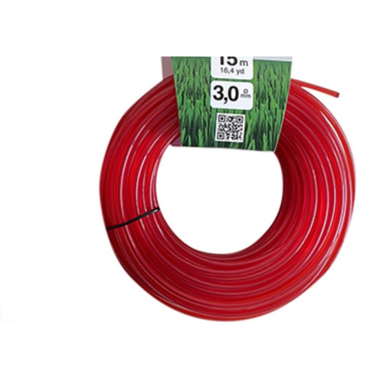 Fio Nylon 2,0Mm/15Mt Red Vrm Ekilon Fio Nylon 2,0Mm/15Mt Red Vrm Ekilon