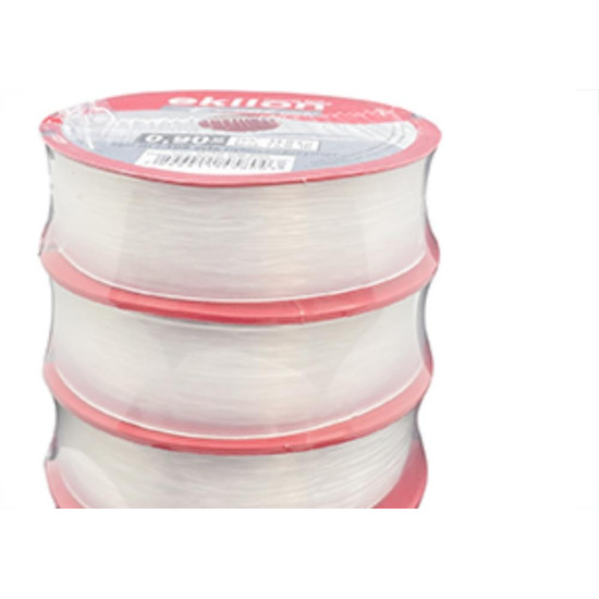 Linha Pesca Ekilon 0,30Mmx100Mt Cris - Kit C/5 Unidades Linha Pesca Ekilon 0,30Mmx100Mt Cris - Kit C/5 Unidades