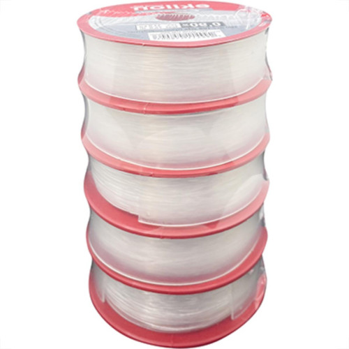 Linha Pesca Ekilon 1,00Mmx100Mt Cris - Kit C/5 Unidades Linha Pesca Ekilon 1,00Mmx100Mt Cris - Kit C/5 Unidades