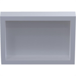Nicho Banheiro Sob Branco 28X40 Metasul