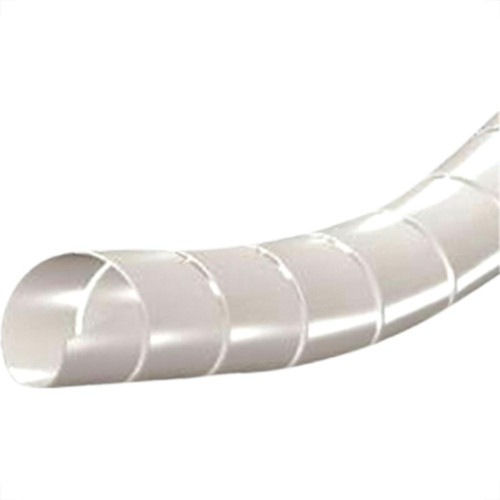 Organiz De Fio Overtime 16Mm 1,00Mt Branco Organiz De Fio Overtime 16Mm 1,00Mt Branco