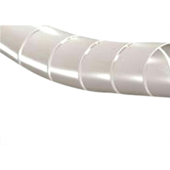 Organiz De Fio Overtime 16Mm 1,00Mt Branco Organiz De Fio Overtime 16Mm 1,00Mt Branco