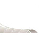 Organiz De Fio Overtime 16Mm 1,00Mt Branco Organiz De Fio Overtime 16Mm 1,00Mt Branco