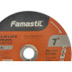 Disco Corte Famastil Ferro 7X7/8X1.6 2T - Kit C/10 Unidades Disco Corte Famastil Ferro 7X7/8X1.6 2T - Kit C/10 Unidades