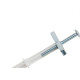 Bucha Drywall Iv Plast Bolt 1/4 C/100 Bucha Drywall Iv Plast Bolt 1/4 C/100
