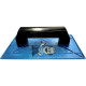 Desempenadeira Pvc Giraldi Azul Corrugada 18X30 Desempenadeira Pvc Giraldi Azul Corrugada 18X30