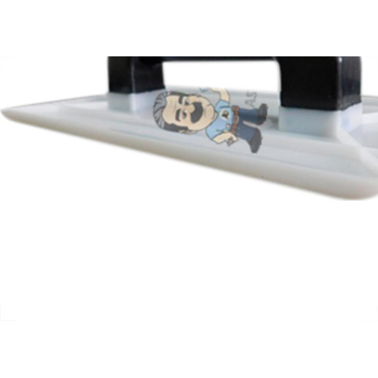 Desempenadeira Pvc Giraldi Branco C/Incl 10G 16X28 Desempenadeira Pvc Giraldi Branco C/Incl 10G 16X28