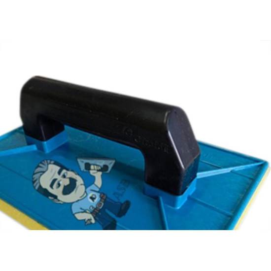 Desempenadeira Pvc Giraldi Azul C/Espuma 18X30 Desempenadeira Pvc Giraldi Azul C/Espuma 18X30