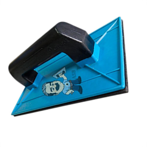 Desempenadeira Pvc Giraldi Azul C/Borracha 18X30 Desempenadeira Pvc Giraldi Azul C/Borracha 18X30