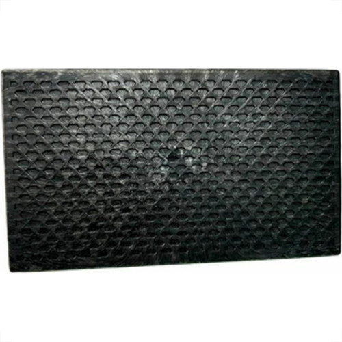Desempenadeira Pvc Giraldi Preto Corrugada 22X34 Desempenadeira Pvc Giraldi Preto Corrugada 22X34