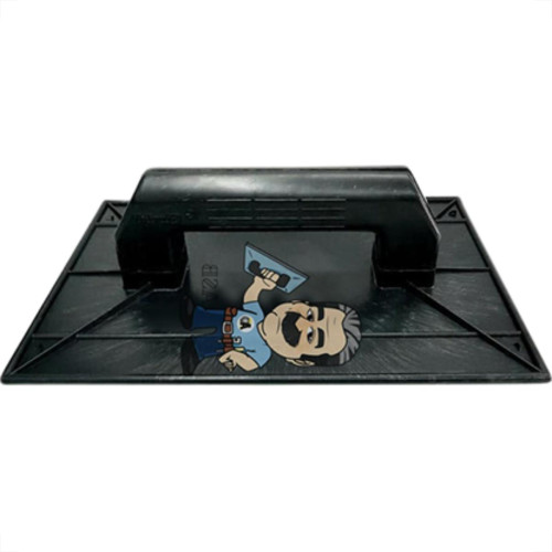 Desempenadeira Pvc Giraldi Preto Corrugada 22X34 Desempenadeira Pvc Giraldi Preto Corrugada 22X34