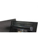 Desempenadeira Pvc Giraldi Preto C/Borracha 18X30