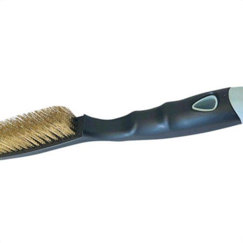 Escova Aco Compel C/Cabo Plast 4Fileiras - Kit C/6 Unidades Escova Aco Compel C/Cabo Plast 4Fileiras - Kit C/6 Unidades