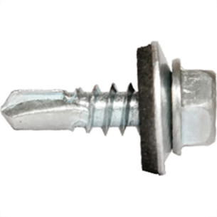 Parafuso Brocante  Sextavado C/Arruela  12X4 Newfix