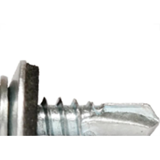 Parafuso Brocante  Sextavado C/Arruela  12X4 Newfix