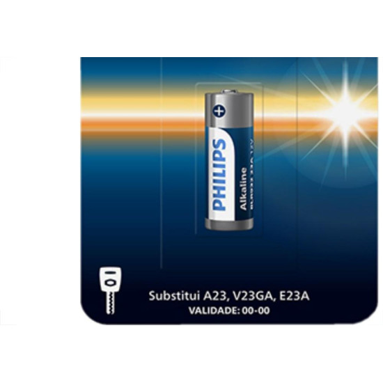 Pilha Alcalina Philips Bateria 12V Pilha Alcalina Philips Bateria 12V
