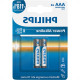 Pilha Alcalina Philips Palito Aaa2 C/2