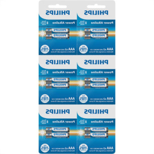 Pilha Alcalina Philips Aaa2 Blister C/12