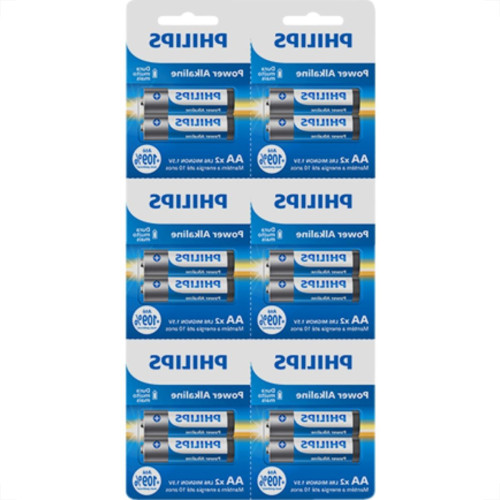Pilha Alcalina Philips Aa2 Blister C/12 Pilha Alcalina Philips Aa2 Blister C/12