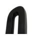 Numero 3D Pvc Deplasti 0 Preto 13Cm