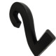 Numero 3D Pvc Deplasti 2 Preto 13Cm