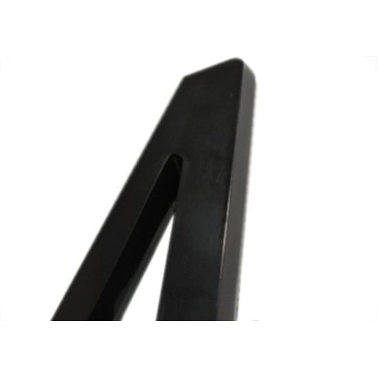 Numero 3D Pvc Deplasti 4 Preto 13Cm Numero 3D Pvc Deplasti 4 Preto 13Cm