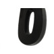 Numero 3D Pvc Deplasti 6 Preto 13Cm