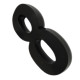 Numero 3D Pvc Deplasti 8 Preto 13Cm