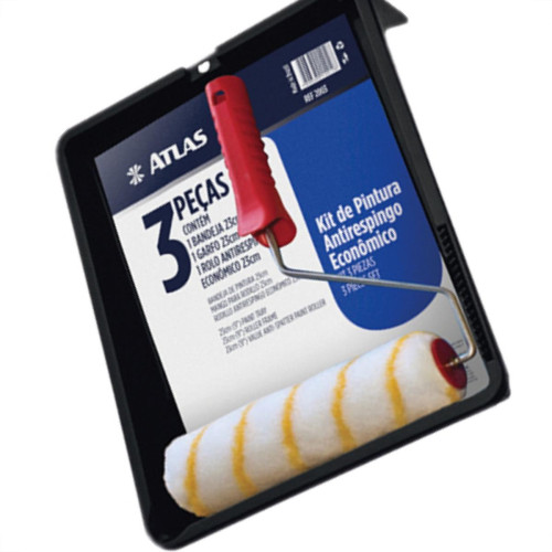 Kit P/Pintura Atlas Antirresp C/3Pc 2003