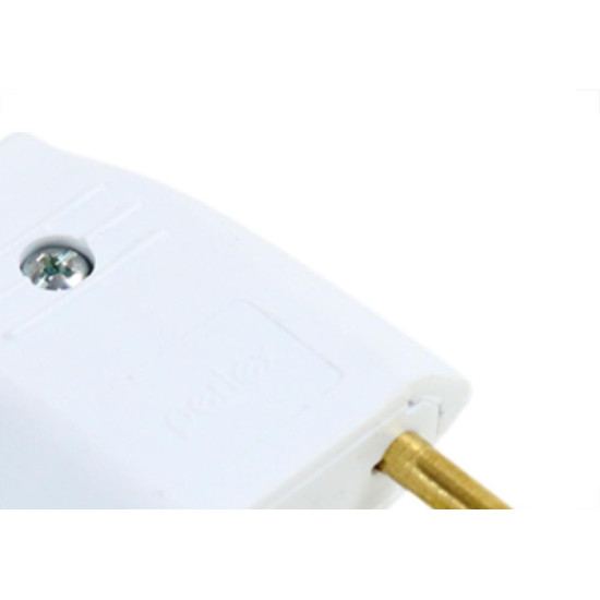 Pino Macho Perlex 2P 10A Branco 1041 - Kit C/10 Unidades Pino Macho Perlex 2P 10A Branco 1041 - Kit C/10 Unidades