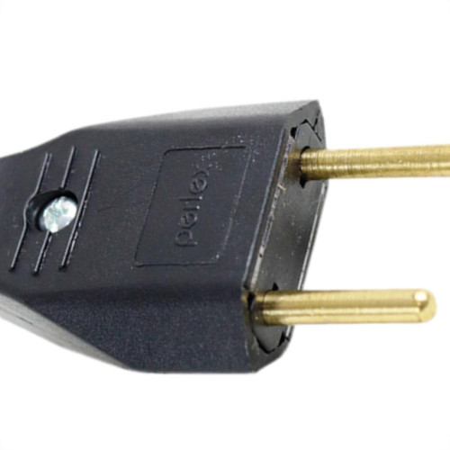Pino Macho Perlex 2P 10A Preto 1041 - Kit C/10 Unidades Pino Macho Perlex 2P 10A Preto 1041 - Kit C/10 Unidades