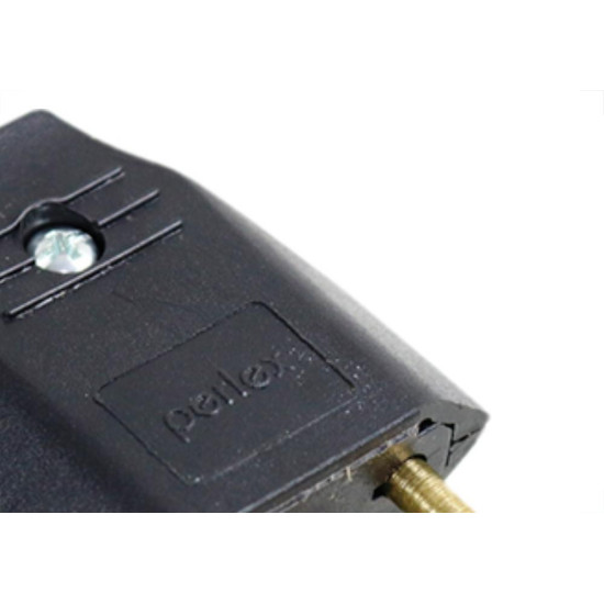 Pino Macho Perlex 2P 10A Preto 1041 - Kit C/10 Unidades Pino Macho Perlex 2P 10A Preto 1041 - Kit C/10 Unidades