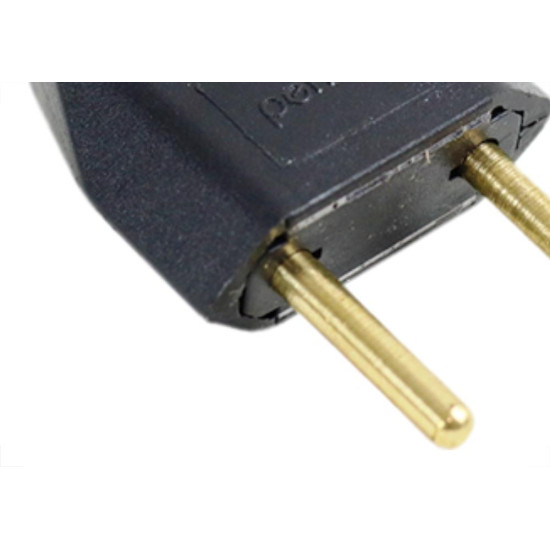 Pino Macho Perlex 2P 20A Preto 1046 - Kit C/10 Unidades Pino Macho Perlex 2P 20A Preto 1046 - Kit C/10 Unidades