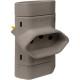 Pino Tres Saidas Perlex 2P+T 10A Cinza 345 Pino Tres Saidas Perlex 2P+T 10A Cinza 345