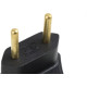 Pino Triang.Perlex 2P 10A Preto 2044 - Kit C/10 Unidades Pino Triang.Perlex 2P 10A Preto 2044 - Kit C/10 Unidades