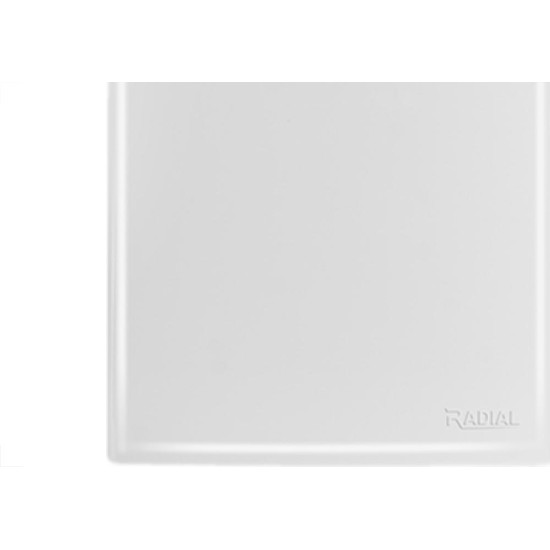 Espelho Placa Radial Mod.Ouro Branco 4X2 Cego 1709006