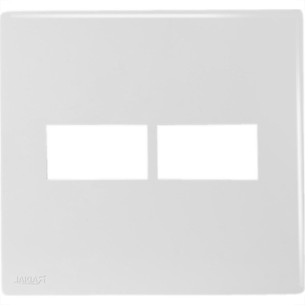 Espelho Placa Radial Mod.Ouro Branco 4X4 2Mod 1709011