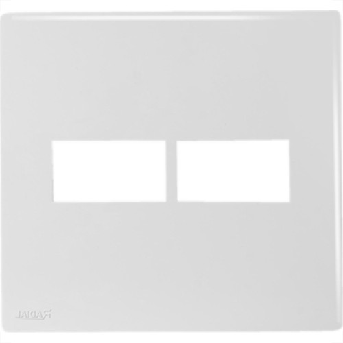 Espelho Placa Radial Mod.Ouro Branco 4X4 2Mod 1709011