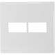 Espelho Placa Radial Mod.Ouro Branco 4X4 2Mod 1709011