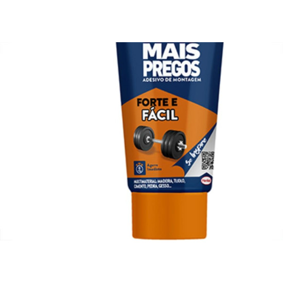 Cascola Nao Mais Pregos 85G Bisnaga Cascola Nao Mais Pregos 85G Bisnaga