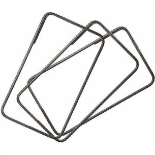 Estribo Vergalhao Aco 4,2Mm 9X15 Ca60 Brasil - Kit C/250 Unidades