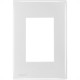 Espelho Placa Radial Mod.Ouro Branco 4X2 3Mod 1709001