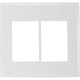 Espelho Placa Radial Mod.Ouro Branco 4X4 6Mod 1709002