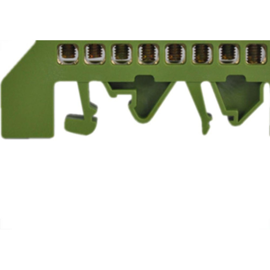 Barram Jng Terra 08 Termimal Verde 15982 - Kit C/5 Unidades Barram Jng Terra 08 Termimal Verde 15982 - Kit C/5 Unidades