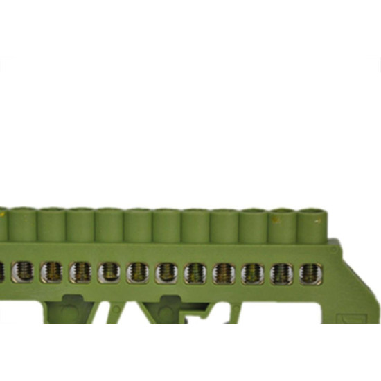 Barram Jng Terra 12 Termimal Verde 15703 - Kit C/5 Unidades Barram Jng Terra 12 Termimal Verde 15703 - Kit C/5 Unidades