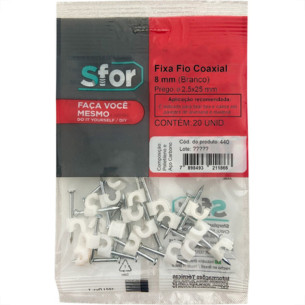 Miguelao Aco Cabo 08 Coaxial C/20 Sfor - Kit C/20 Pacotes