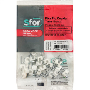 Miguelao Aco Cabo 07 Coaxial C/20 Sfor - Kit C/20 Pacotes