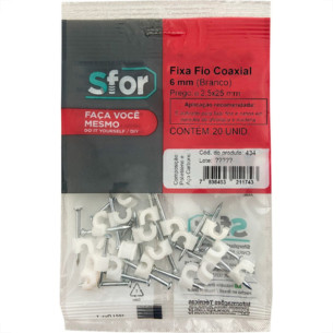 Miguelao Aco Cabo 06 Coaxial C/20 Sfor - Kit C/20 Pacotes